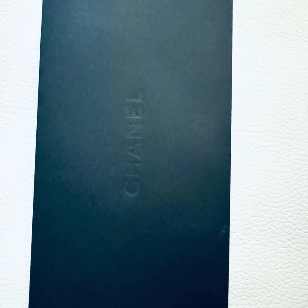 Chanel Receipt holders in camelia and black and an envelope